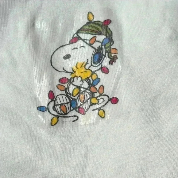 Snoopy Cherokee long sleeve V-neck T-shirt - Picture 3 of 10